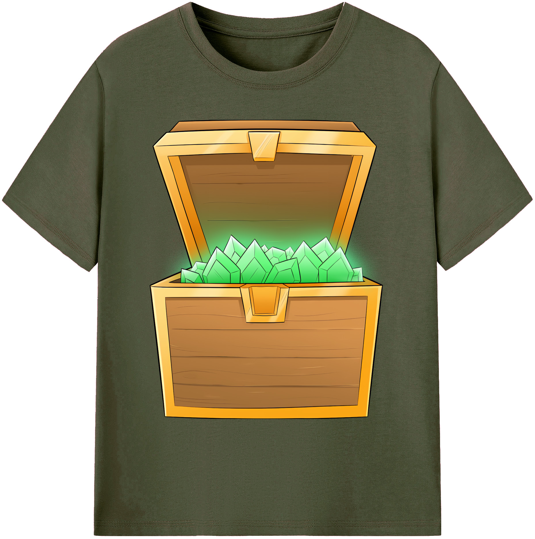 （画像用） マインクラフト ブロックの世界 Minecraft MC Block world 綿100％ メンズ半袖Tシャツ｜肌触りやわらか＆通気性